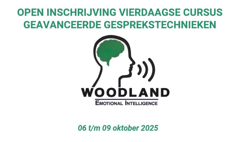 Schrijf je in voor onze vierdaagse cursus Geavanceerde Gesprekstechnieken oktober 2025